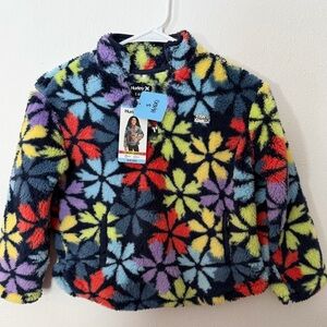 Hurley Kids Colorful Patterned Fleece Jacket